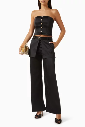 Tano Bustier Top in Satin