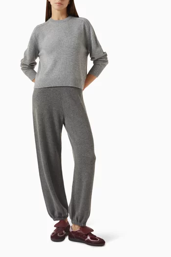 Cropped Sweater in Cashmere