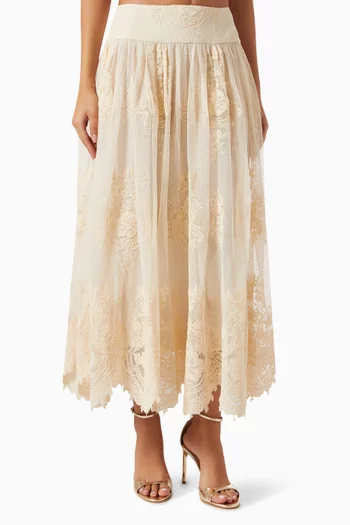 تنورة هيبنوتك طويلة دانتيل