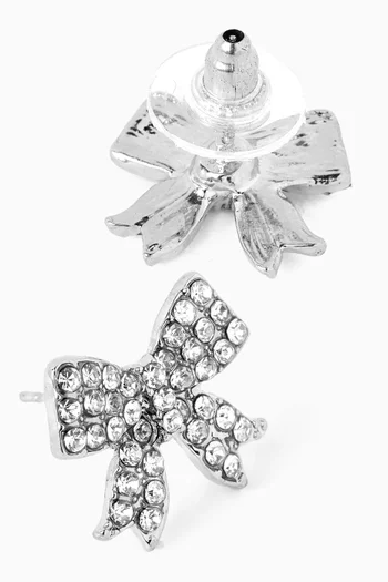 أقراط ليلانا مرصعة بالكريستال