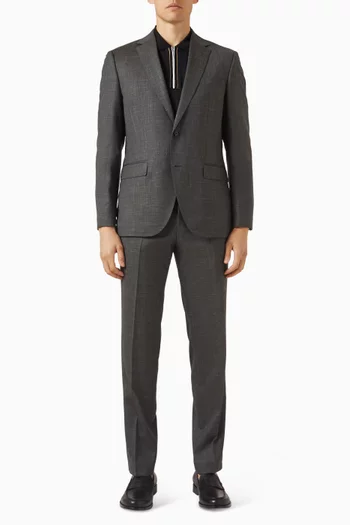 Jeckson Suit in Wool-linen