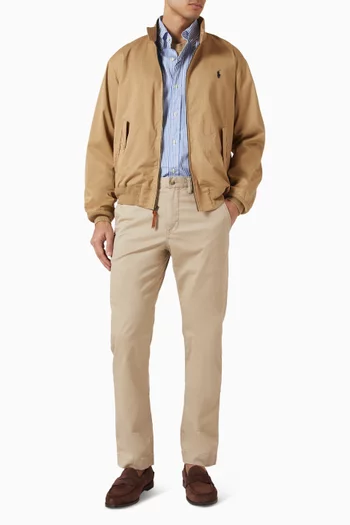 قميص مخطط بالكامل قطن