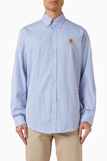 قميص مخطط بالكامل قطن