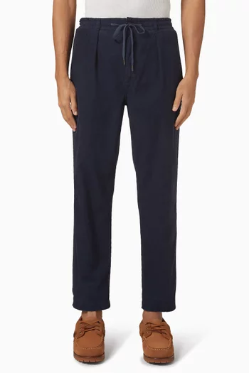 Prepster Pleated Pants in Corduroy