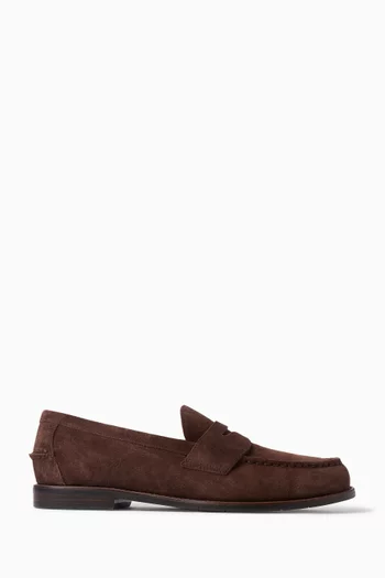 Alston Penny Loafers in Suede