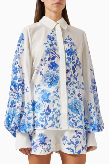 Layla Floral-print Shirt