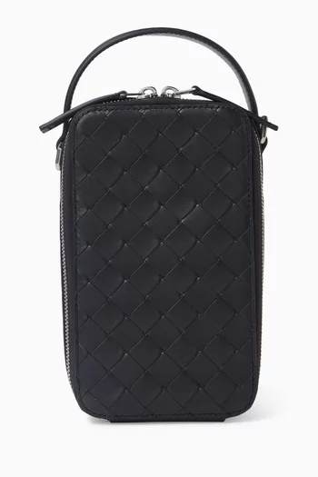 حافظة هاتف جيت اواي جلد مجدول