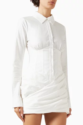 Corset Shirt Dress