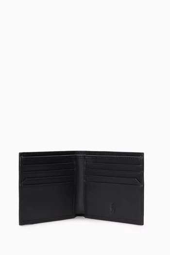 Bi-fold Wallet in Smooth Leather