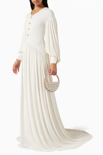 Cranley Pleated Maxi Dress