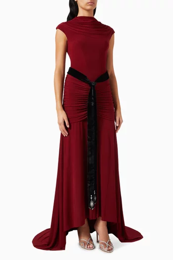 Primrose Belted Maxi Dress