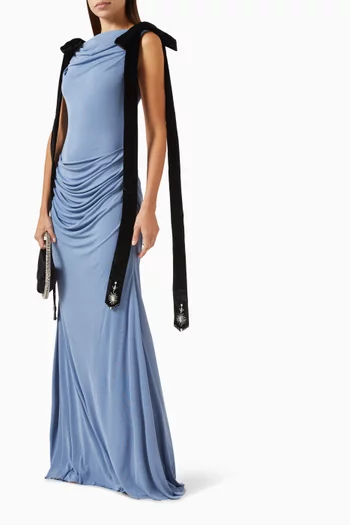 Islington Sash Maxi Dress