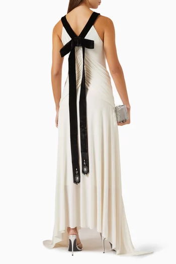 Dorset Draped Maxi Dress