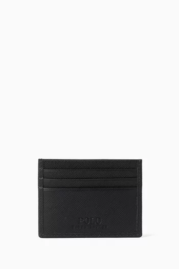 Polo Pony Card Case in Calf Leather