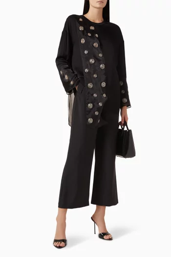 Button Pants in Modal-blend