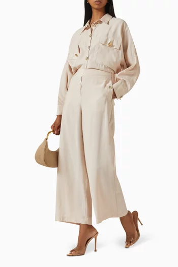 Button Pants in Modal-blend