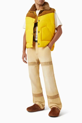 Brixton Shearling-collar Vest