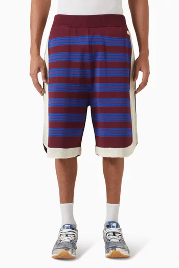 Music Knit Shorts in Viscose Blend