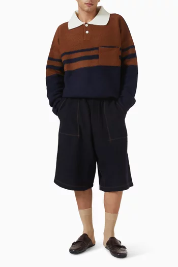 October Shorts in Wool