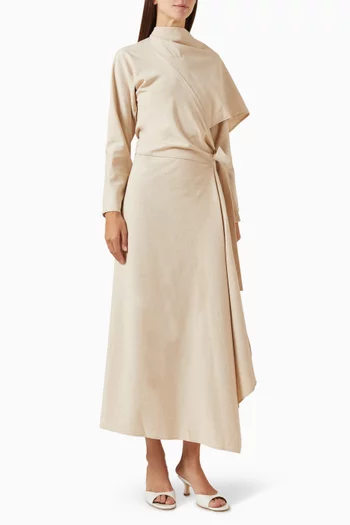 فستان ايسا بشال