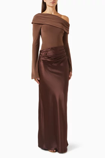 Eliane Asymmetrical Gown