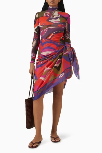 باريو مزين بنقشة قطن