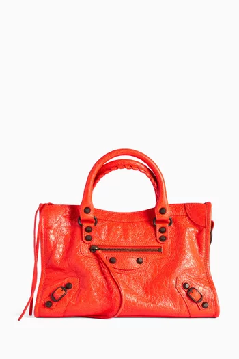 Mini Le City Bag in Arena Storico Lambskin