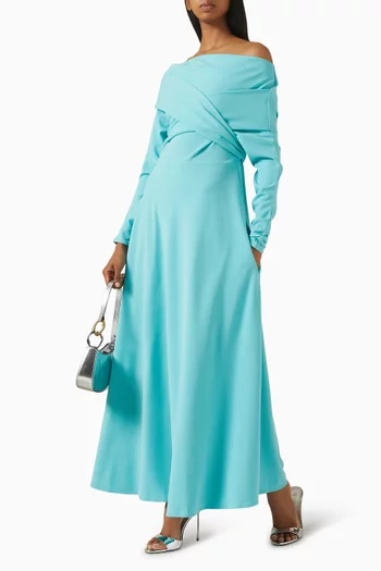 فستان بايلي بتصميم ملفوف