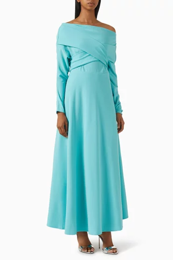 فستان بايلي بتصميم ملفوف