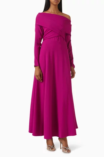 فستان بايلي بتصميم ملفوف