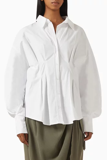 قميص اوما بطيات