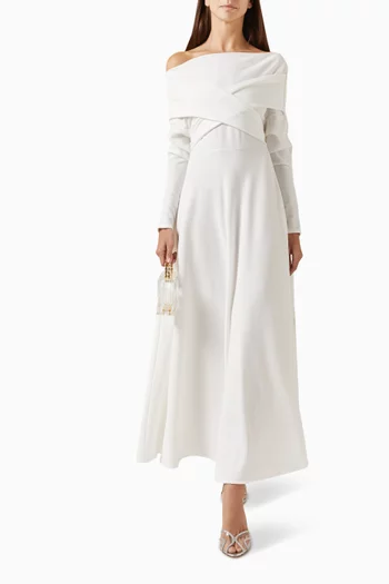 فستان بايلي بتصميم ملفوف