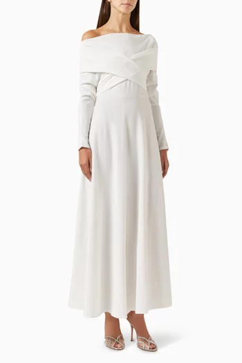 فستان بايلي بتصميم ملفوف