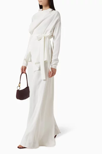 بلوزة لورين بتصميم ملفوف