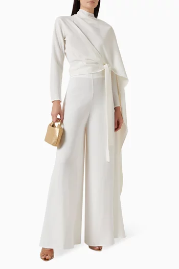 بنطال لورين بقصة فضفاضة