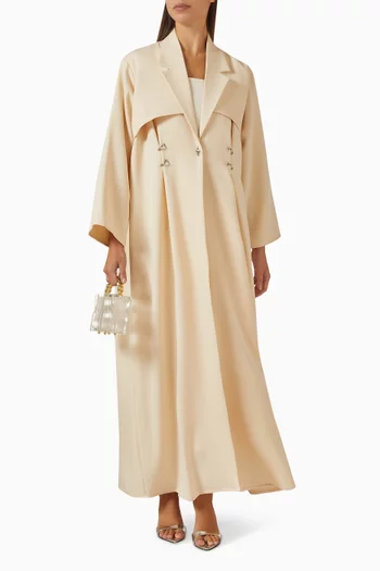 Trench-style Abaya