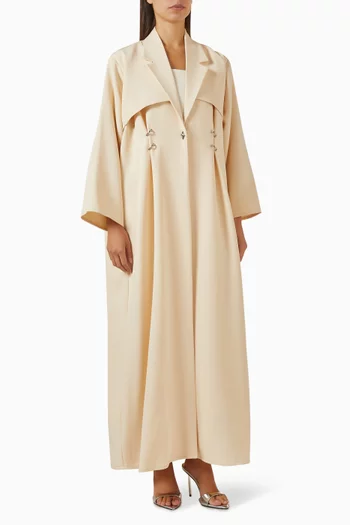 Trench-style Abaya