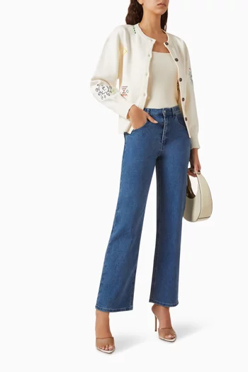 Deloris Jeans in Denim