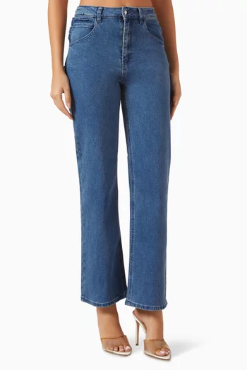 Deloris Jeans in Denim