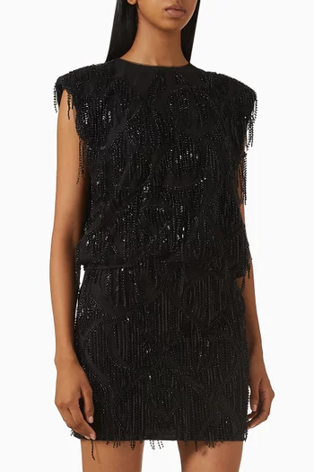 Sequin-embellished Top