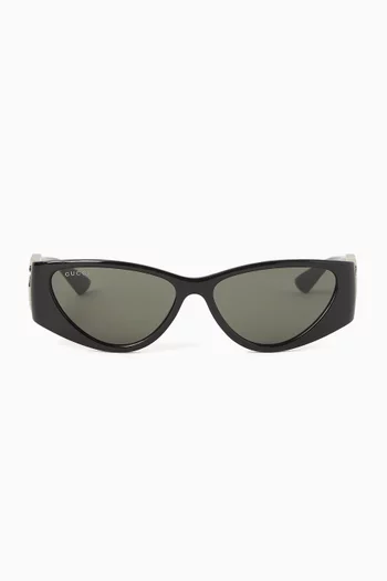 Hailey Oval Sunglasses