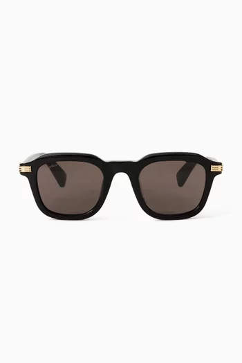 D-frame Sunglasses in Acetate