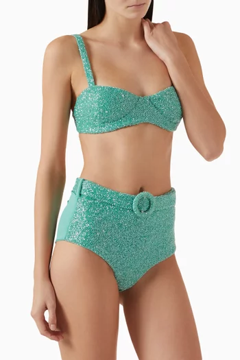 Peresphone Beaded Bikini Briefs