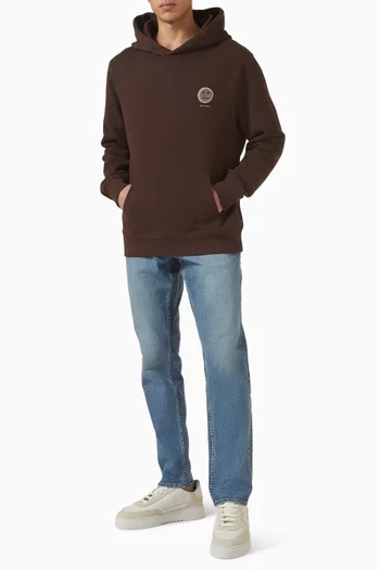 Sour Face Embroidered Hoodie in Cotton Blend