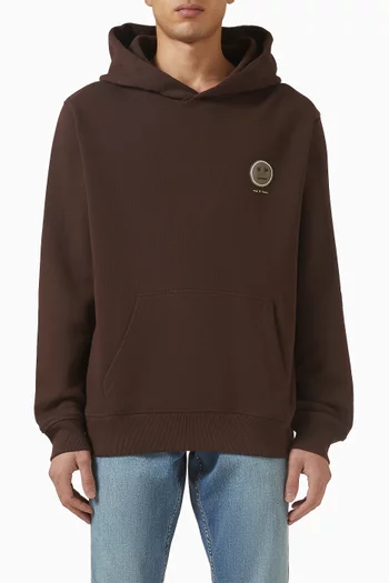 Sour Face Embroidered Hoodie in Cotton Blend
