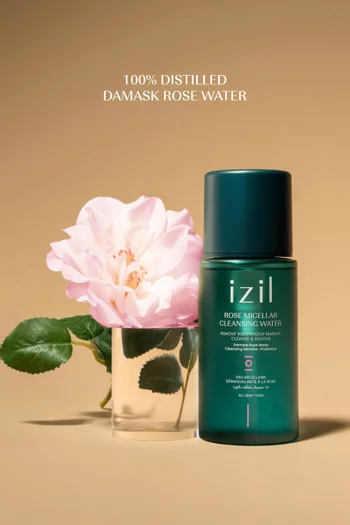 ماء ميسيلار منظف الورد، 195 ملل