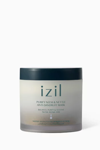 قناع مضاد للقشرة بخلاصة النيم والقراص، 120 غرام