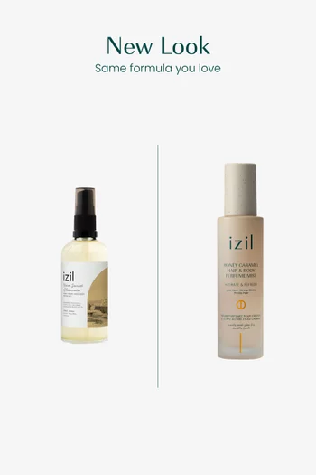 بخاخ عطري للشعر والجسم بالعسل والكراميل، 90 ملل