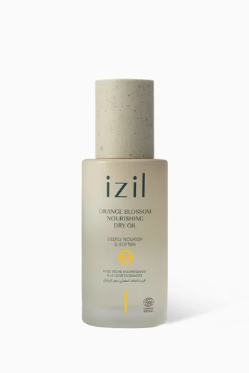 زيت جاف بزهور البرتقال لتغذية البشرة، 100 ملل