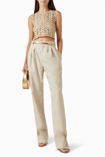 Iconic Knot Cropped Top